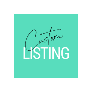 Custom Order Listings