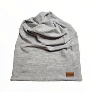 3n1 Beanie - Heathered Light Grey